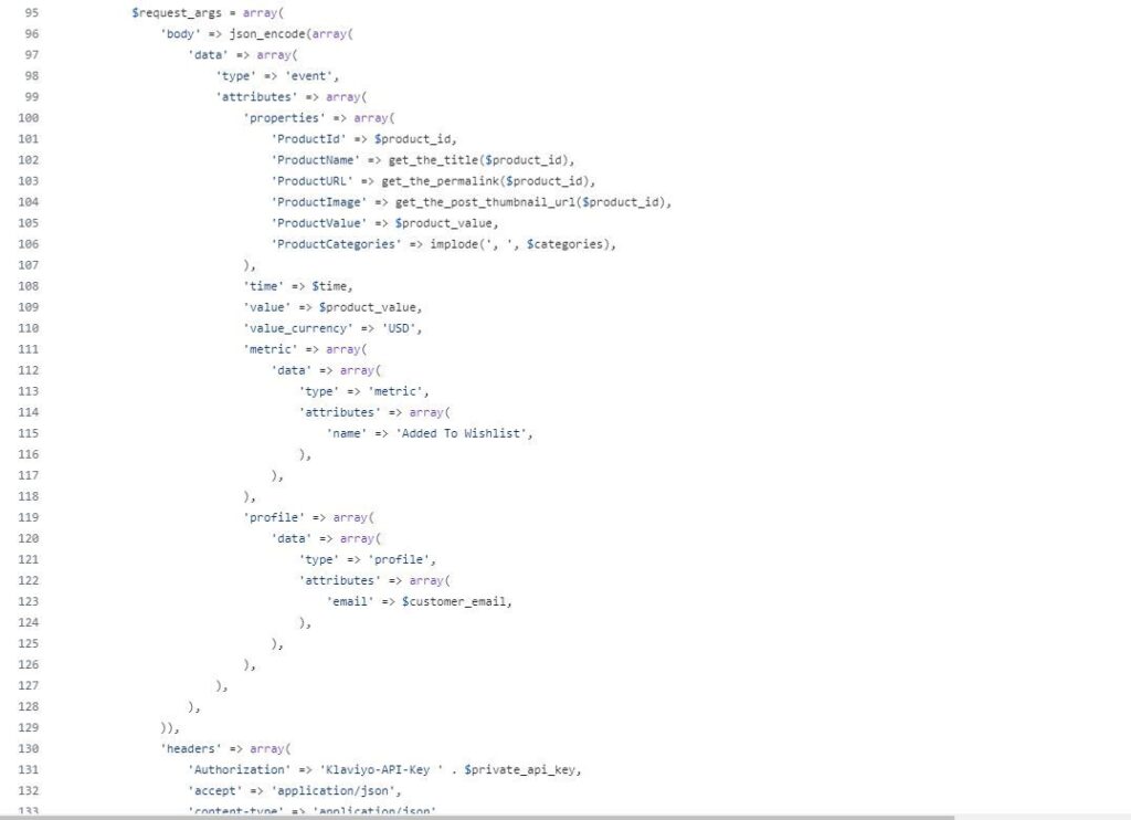 How I Fell in Love with Klaviyo 2 api payload