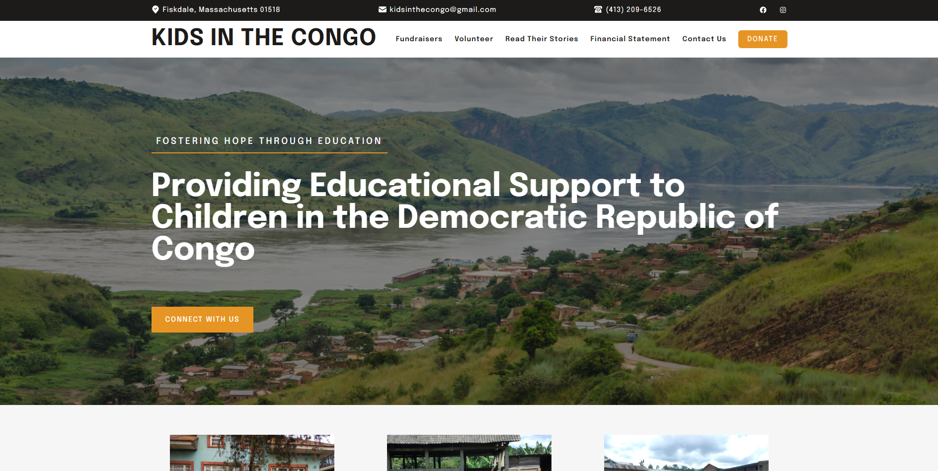 kidsinthecongo website