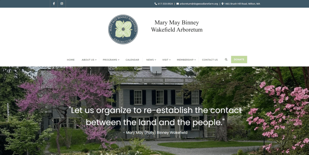 A recent local business website built by Fisher Tech Solutions