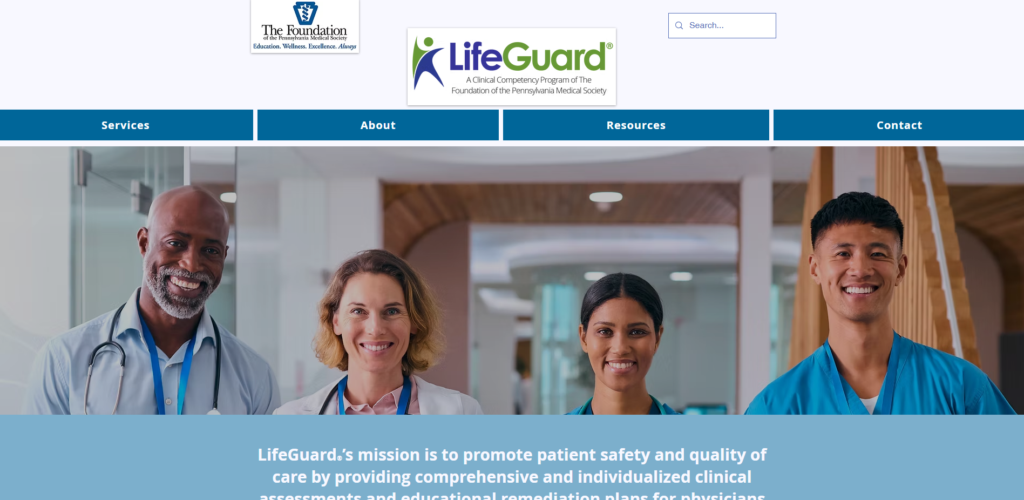 A recent local business website built by Fisher Tech Solutions