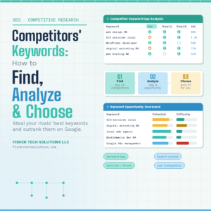 Competitors’ Keywords: How to Find, Analyze, and Choose the Best Keywords for Your Website