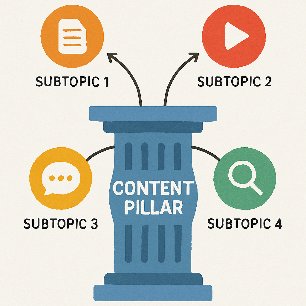 Content Pillar diagram